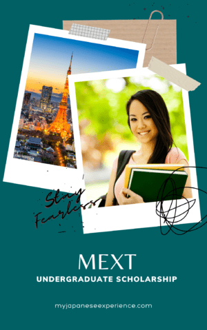 MEXT Undergraduate Scholarship